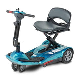 [Open Box/Like New] EV Rider Transport M Easy Move Manual Folding Mobility Scooter in Blue