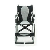Karman Healthcare Ergo Lite Ultra Lightweight Ergonomic Transport Wheelchair