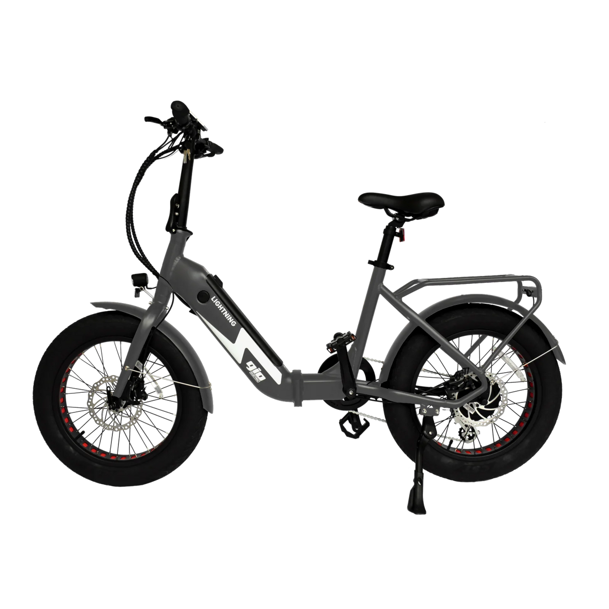 GIO LIGHTNING Folding Electric Bike with Fat Tires