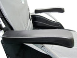 Karman Healthcare S-Ergo 115 Ultra Lightweight Ergonomic Wheelchair with Swing Away Footrest