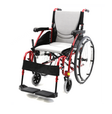 Karman Healthcare S-Ergo 115 Ultra Lightweight Ergonomic Wheelchair with Swing Away Footrest and Quick Release Wheels