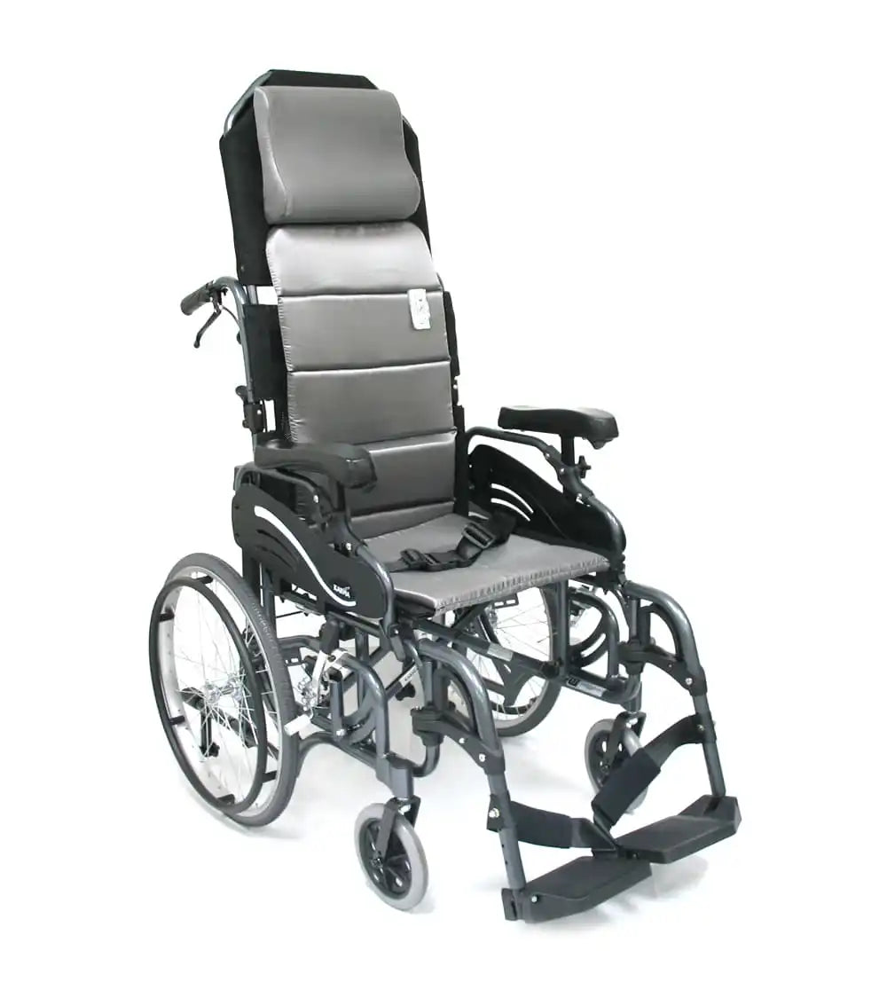 Karman Healthcare VIP-515 Tilt in Space Lightweight Reclining Wheelchair