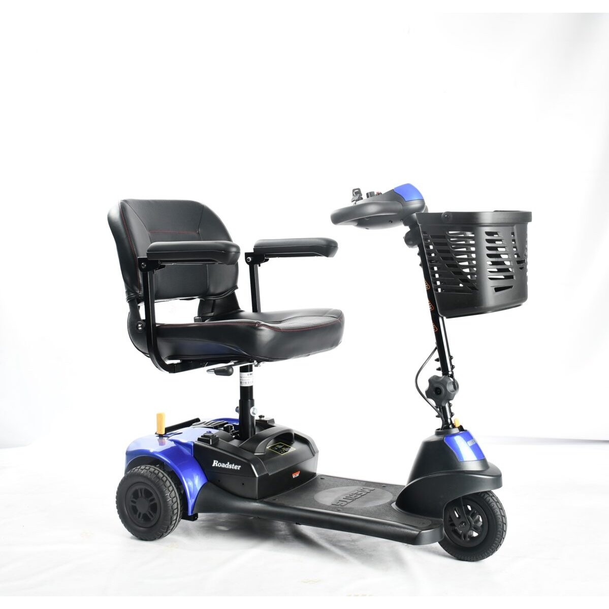 Merits Roadster 3 (S731A) 3-Wheel Mobility Scooter with Detachable Frame