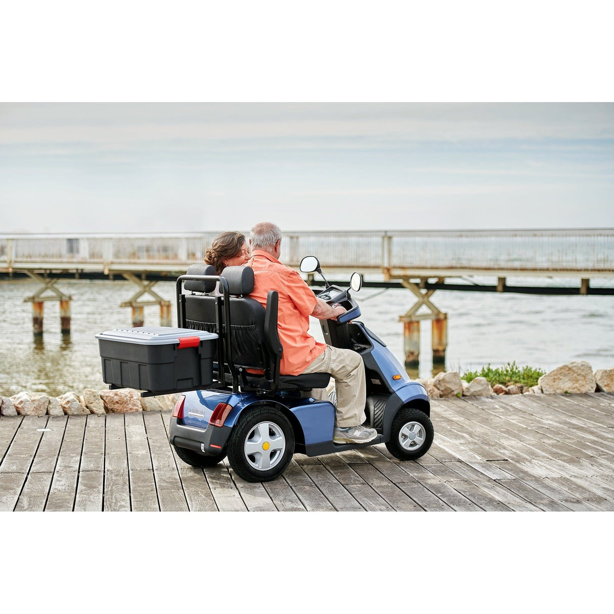 Afikim Afiscooter S4 Outdoor Heavy-Duty 4-Wheel Mobility Scooter