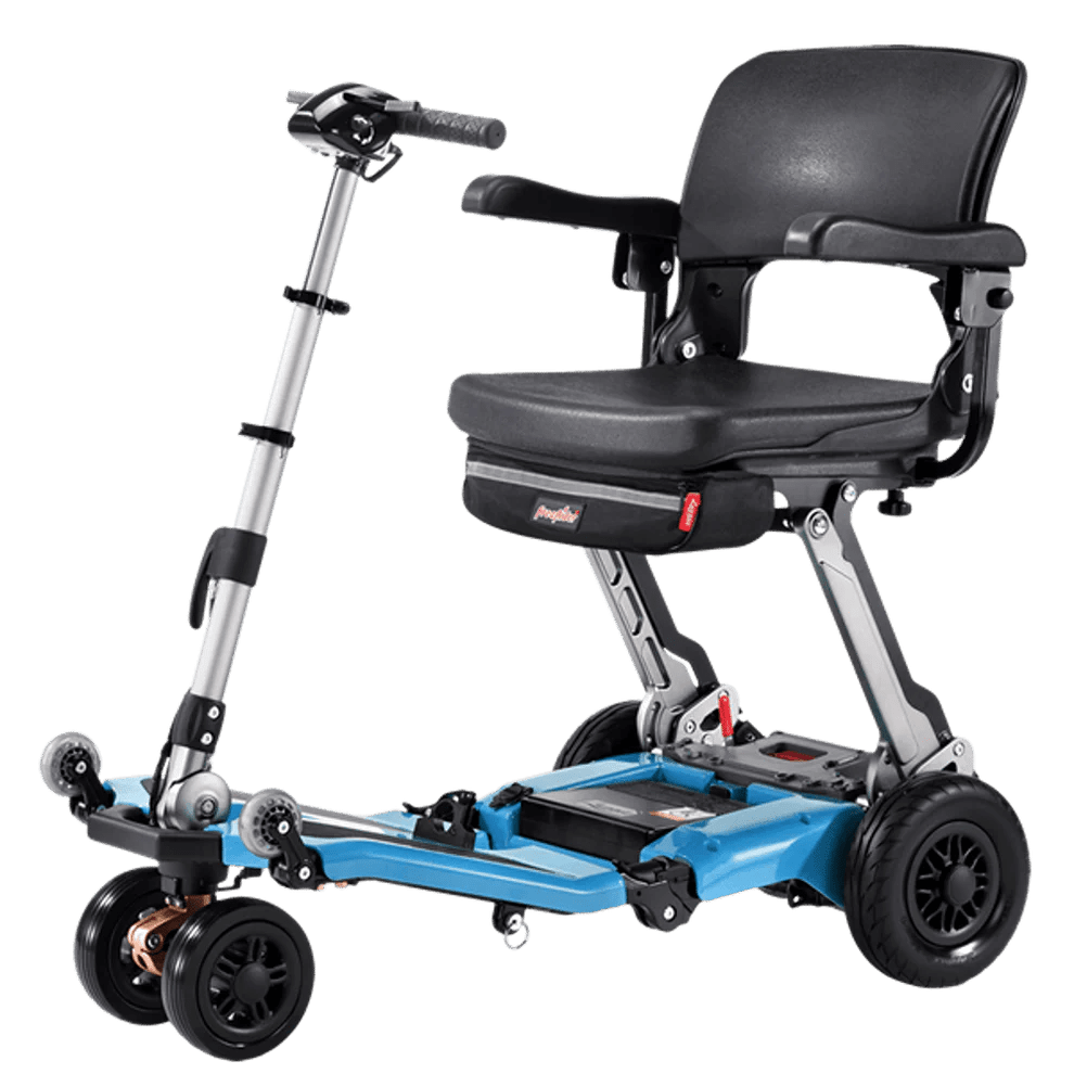 FreeRider Luggie Super Plus 3 Folding Mobility Scooter with Patented Omni-Suspension System