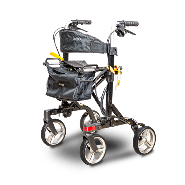 EV Rider Move-X Rollator 4-Wheel Walker